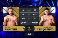 Видео Тимур Никулин – Александр Стецуренко AMC Fight Nights 108