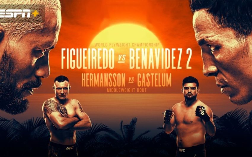 Файткард турнира UFC on ESPN+ 30: Дейвисон Фигейреду - Джозеф Бенавидес 2