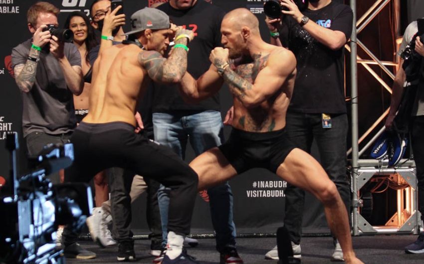 Видео боя Конор МакГрегор - Дастин Порье UFC 257