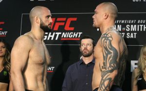 UFC Fight Night 138: Энтони Смит финишировал Волкана Оздемира