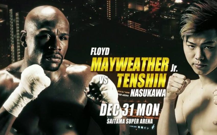 Файткард турнира RIZIN 14: Флойд Мейвезер - Теншин Насукава
