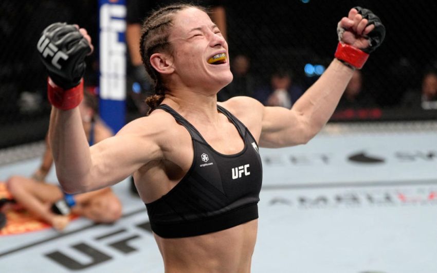 Видео боя Марина Мороз – Мария Агапова UFC 272