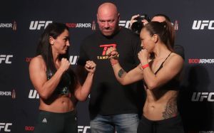 Видео боя Карла Эспарза - Мишель Уотерсон UFC 249