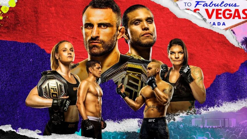 Файткард турнира UFC 266