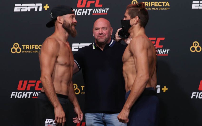 Видео боя Дональд Серроне - Нико Прайс UFC on ESPN+ 36