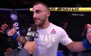 Алекс Волкановски: слова после боя с Жозе Алдо на UFC 237