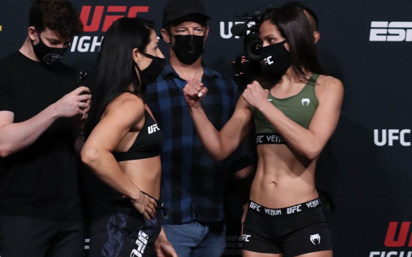 Видео боя Шайенн Байс - Глория де Паула UFC on ESPN 28