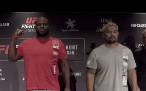 Битва взглядов участников шоу UFC Fight Night: Льюис против Ханта