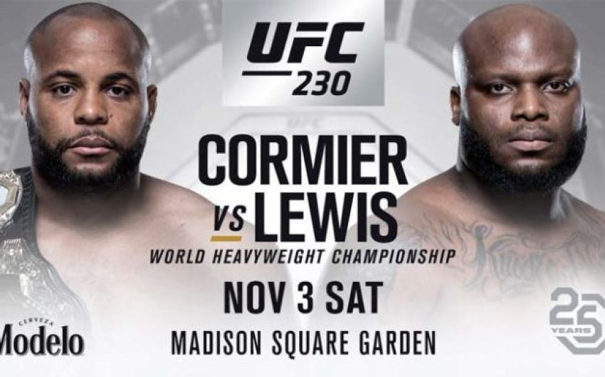  РП ММА №33: UFC 230 Кормье vs. Льюис