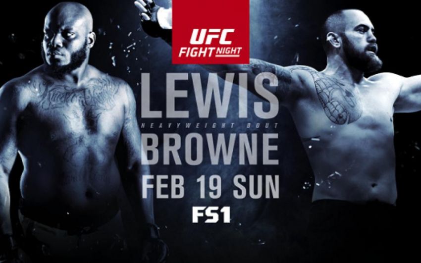  Прямая трансляция UFC Fight Night 105 Деррик Льюис - Трэвис Браун