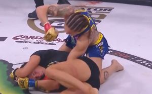 Видео боя Крис Сайборг – Кэт Зингано Bellator 300