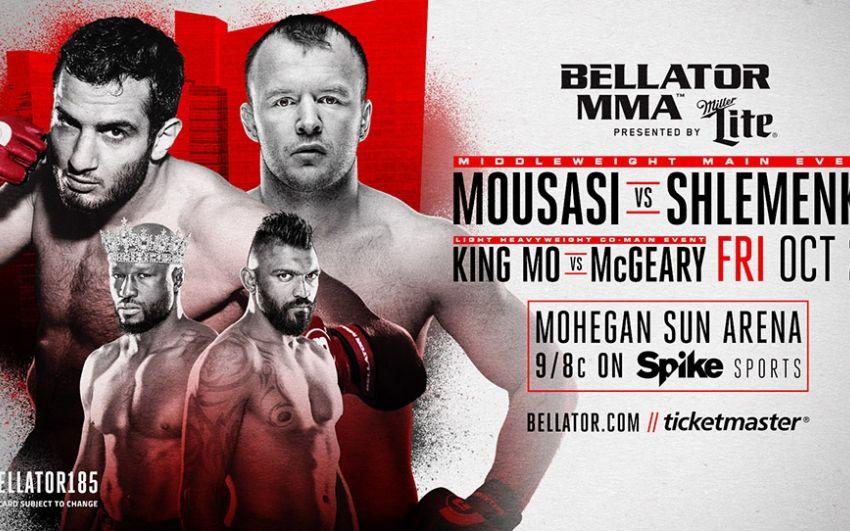 Bellator 185: Александр Шлеменко против Гегарда Мусаси 