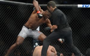 UFC on ESPN 1: Фрэнсис Нганну нокаутировал Кейна Веласкеса