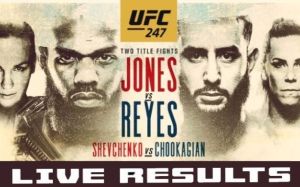 Результаты турнира UFC 247: Джон Джонс - Доминик Рейес, Валентина Шевченко - Кэтлин Чукагян