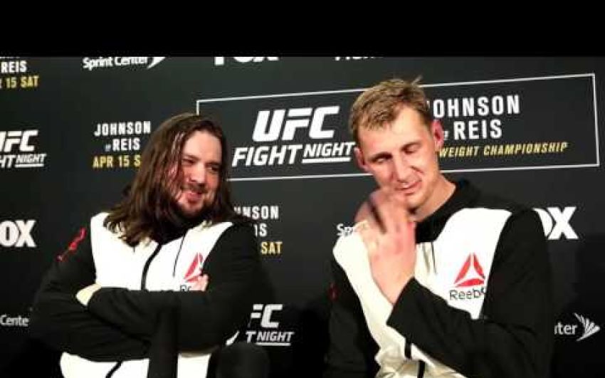 Интервью Александра Волкова после UFC on Fox 24