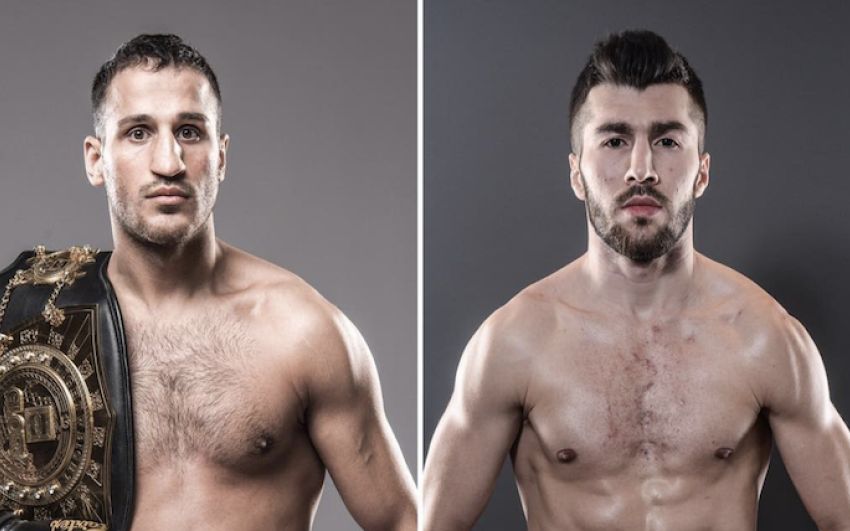 Видео боя Арут Григорян - Алим Набиев на Glory 54