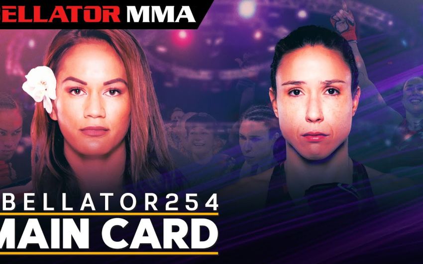 Прямая трансляция Bellator 254: Илима-Лей Макфарлэйн - Джулиана Веласкес, Магомед Магомедов – Матеус Маттос