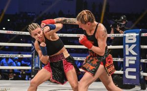 Результаты турнира BKFC Knuckle Mania: Пейдж Ванзант - Британ Харт