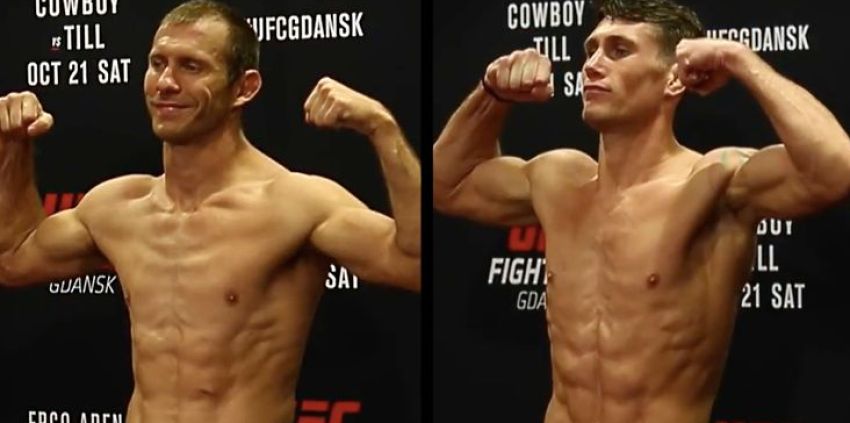 Процедура взвешивания турнира UFC Fight Night 118: Сэм Элви не сделал вес