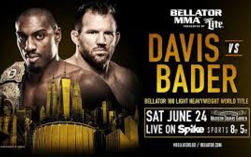 Видео боя Фил Дэвис – Райан Бэйдер Bellator 180
