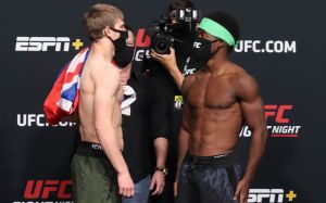 Видео боя Арнольд Аллен - Содик Юсуфф UFC on ABC 2