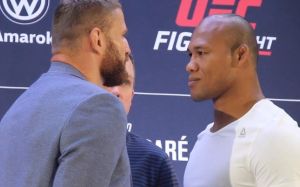 Битвы взглядов UFC Fight Night 164: Ян Блахович - Роналдо Соуза