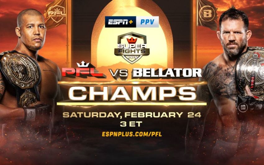 PFL vs Bellator. Смотреть онлайн прямой эфир