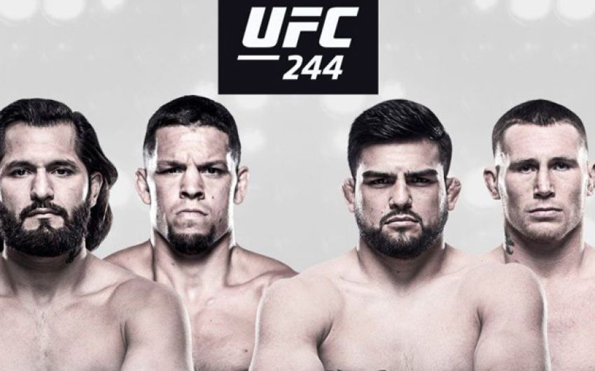 UFC 244 Хорхе Масвидаль - Нейт Диас. Смотреть онлайн прямой эфир