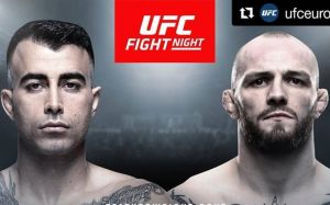 Видео боя Макван Амирхани - Крис Фишголд UFC Fight Night 153