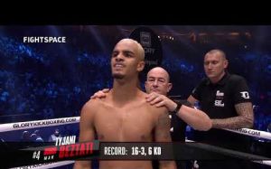 Видео боя Тутжани Безтади - Кристиан Байя GLORY 59
