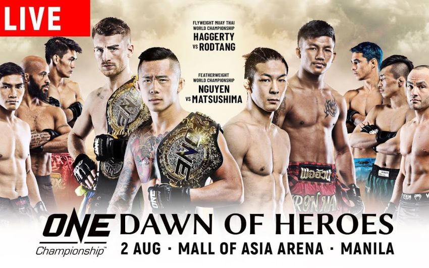 Результаты турнира ONE Championship: Dawn of Heroes Эдуард Фолаянг - Эдди Альварес, Деметриус Джонсон - Тацумида Вада