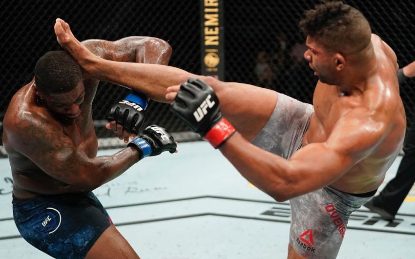 Алистар Оверим досрочно остановил Уолта Харриса на UFC on ESPN 8