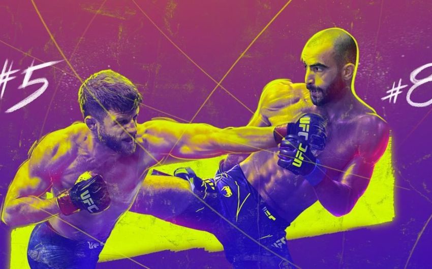 Файткард турнира UFC on ESPN 32