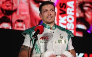 Александр Усик отреагировал на слова Климаса о том, что отказ Джошуа от титула WBO будет означать, что Энтони его боится