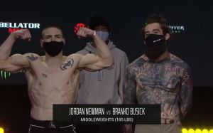 Видео боя Джордан Ньюман – Бранко Бусик Bellator 255