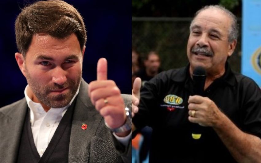 Глава WBO ответил на обвинения Эгиса Климаса: "Пожалуйста, задавайте вопросы Эдди Хирну"