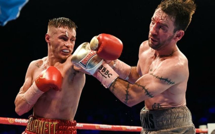 Райан Барнетт повалял и победил заезжего чемпиона IBF Ли Хэскинса