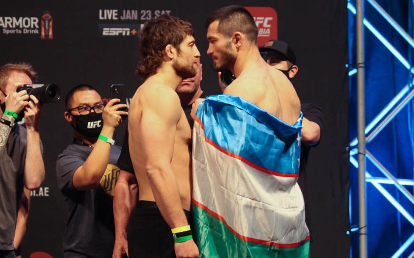 Видео боя Махмуд Мурадов - Эндрю Санчес UFC 257