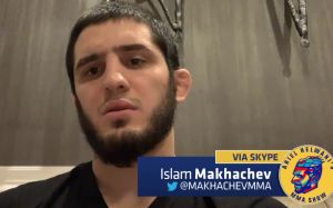 Ислам Махачев: "Хочу драться с Ли, он наговорил много мусора о дагестанских бойцах"