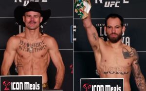 Результаты взвешивания UFC Fight Night 259