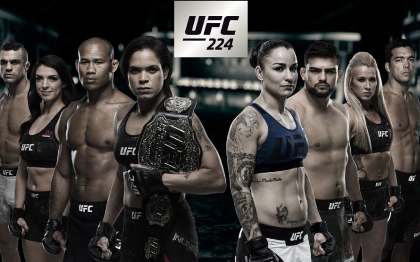 Открытые тренировки главных участников турнира UFC 224