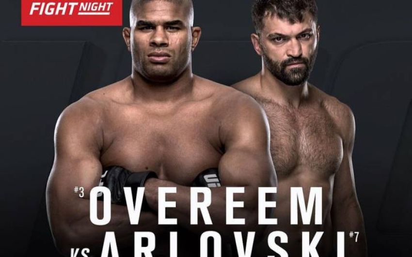 Видео боя Алистар Оверим - Андрей Орловский UFC Fight Night 87