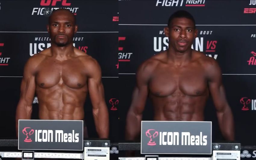 Результаты взвешивания UFC on ESPN 69