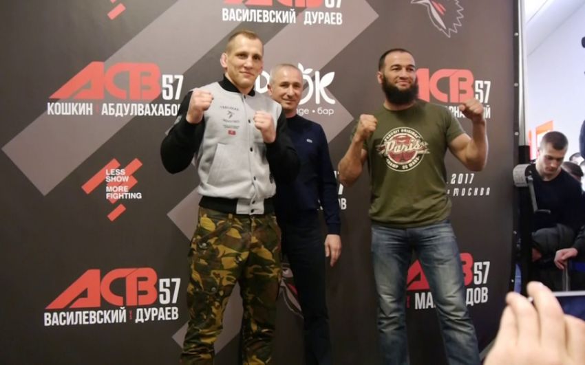 Пресс-конференция перед турниром ACB 57