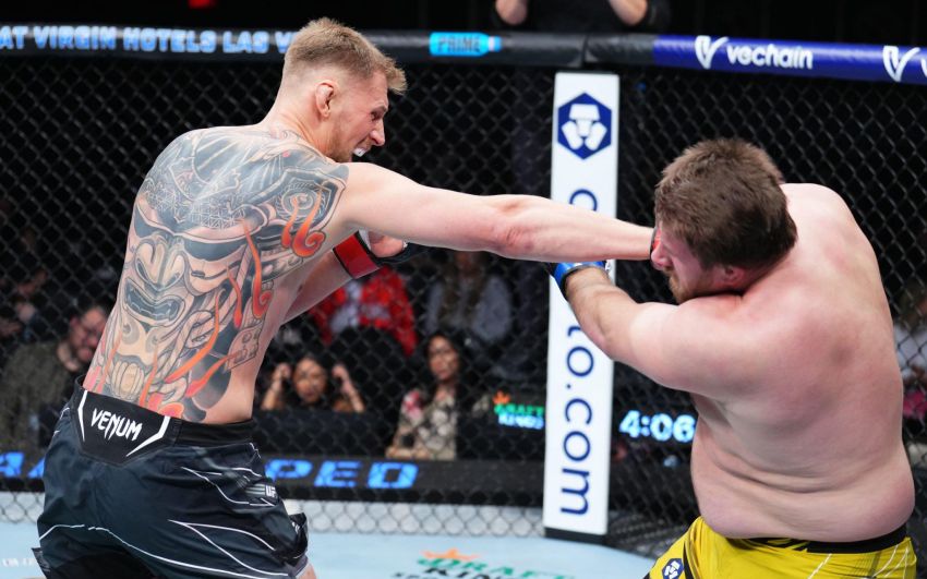 Слова Александра Волкова после победы над Александром Романовым на UFC Fight Night 221