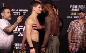 Видео боя Хаким Даводу - Мовсар Евлоев UFC 263