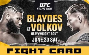 РП ММА №16 (UFC ON ESPN 11): 21 июня