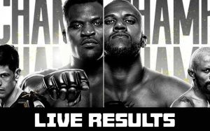 Результаты турнира UFC 270