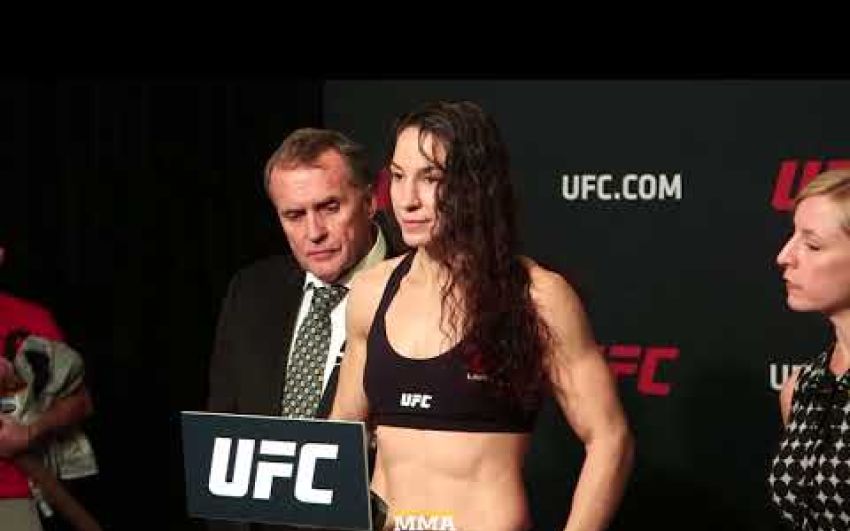 Официальное взвешивание участников UFC 215