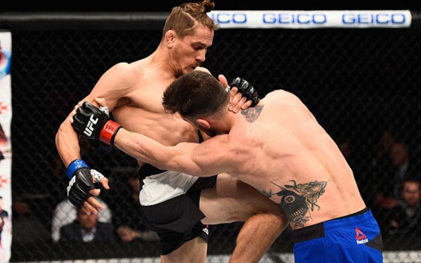 Видео боя Брэндон Татч - Нико Прайс UFC 207